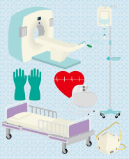 Illustration of medical equipment