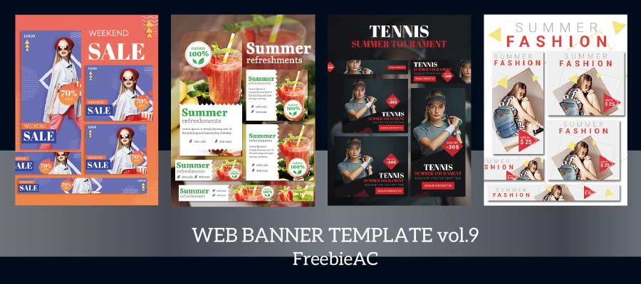 WEBバナーテンプレート vol.9