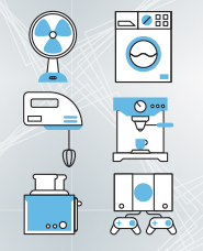 家電製品アイコン