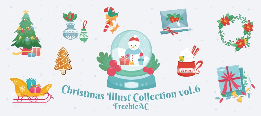 クリスマスイラストコレクション vol.06