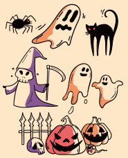 ハロウィンイラストコレクション vol.5