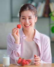 若い女性のライフスタイル写真